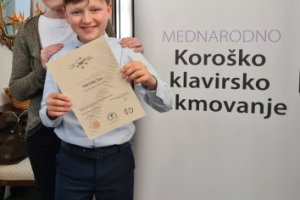 Glasbeni uspehi mladega pianista