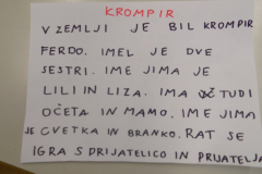 Krompirjada 3. razred